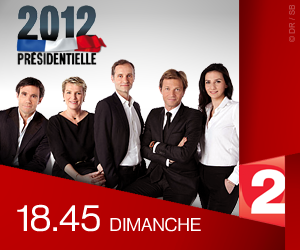 Soirée électorale Présidentielle 2012 sur France 2.