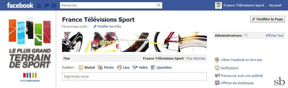 tour de france ftv habillage facebook