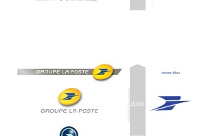 Logos La Poste et groupe La Poste