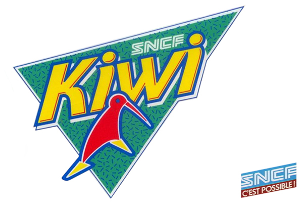 SNCF carte kiwi 1987