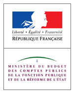 Logo Ministère du Budget des Comptes publics de la Fonction publique et de la Réforme de l’Etat