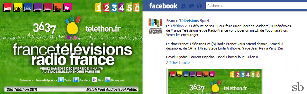 ftv radiofrance telethon